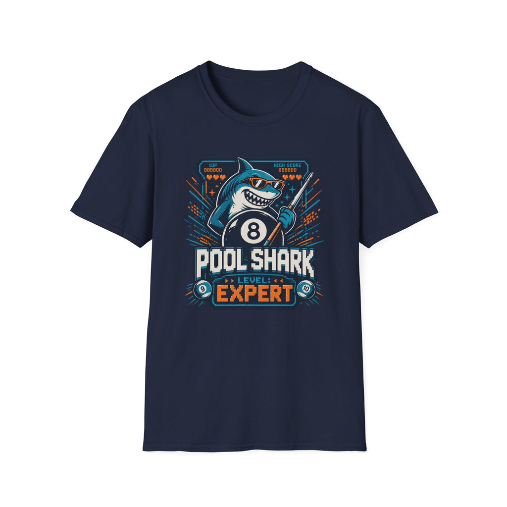 Pool Shark Expert 8-Bit Arcade T-Shirt