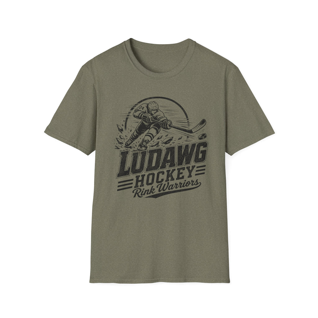 "LuDawg Hockey Rink Warriors" T-shirt