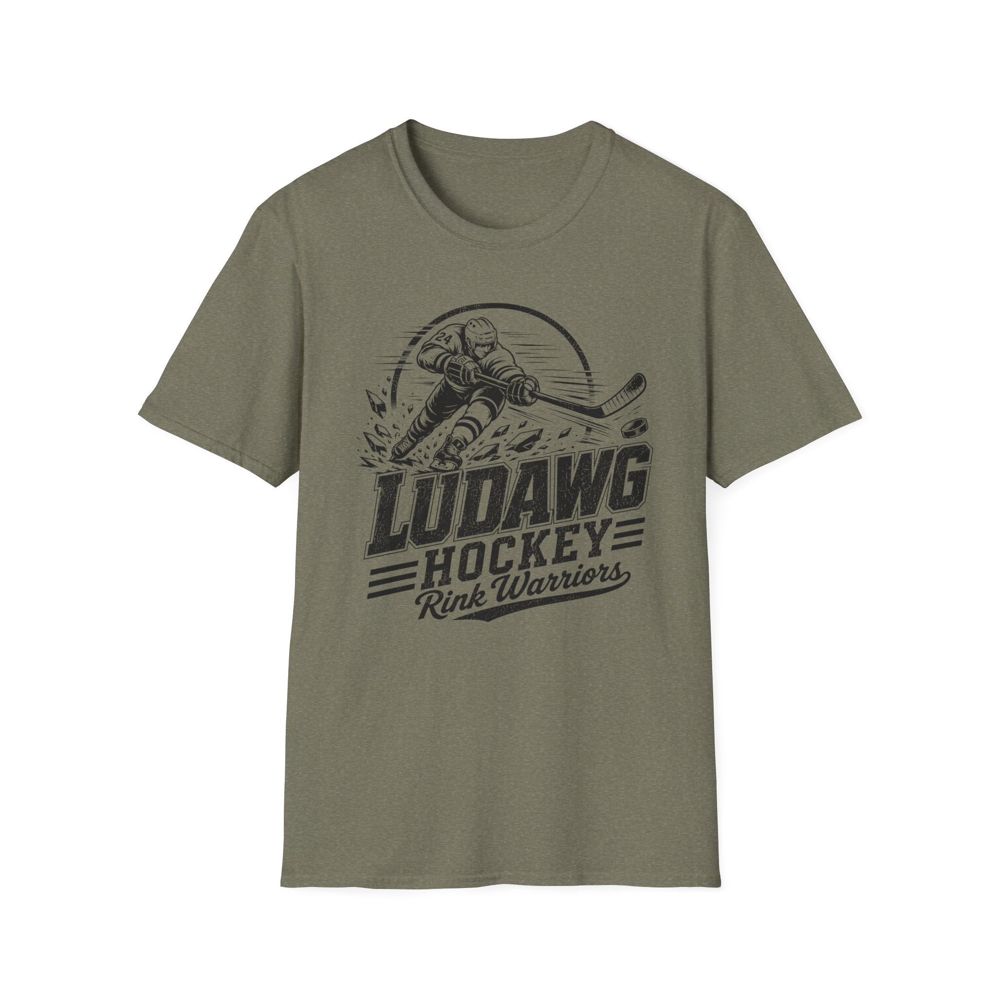 "LuDawg Hockey Rink Warriors" T-shirt