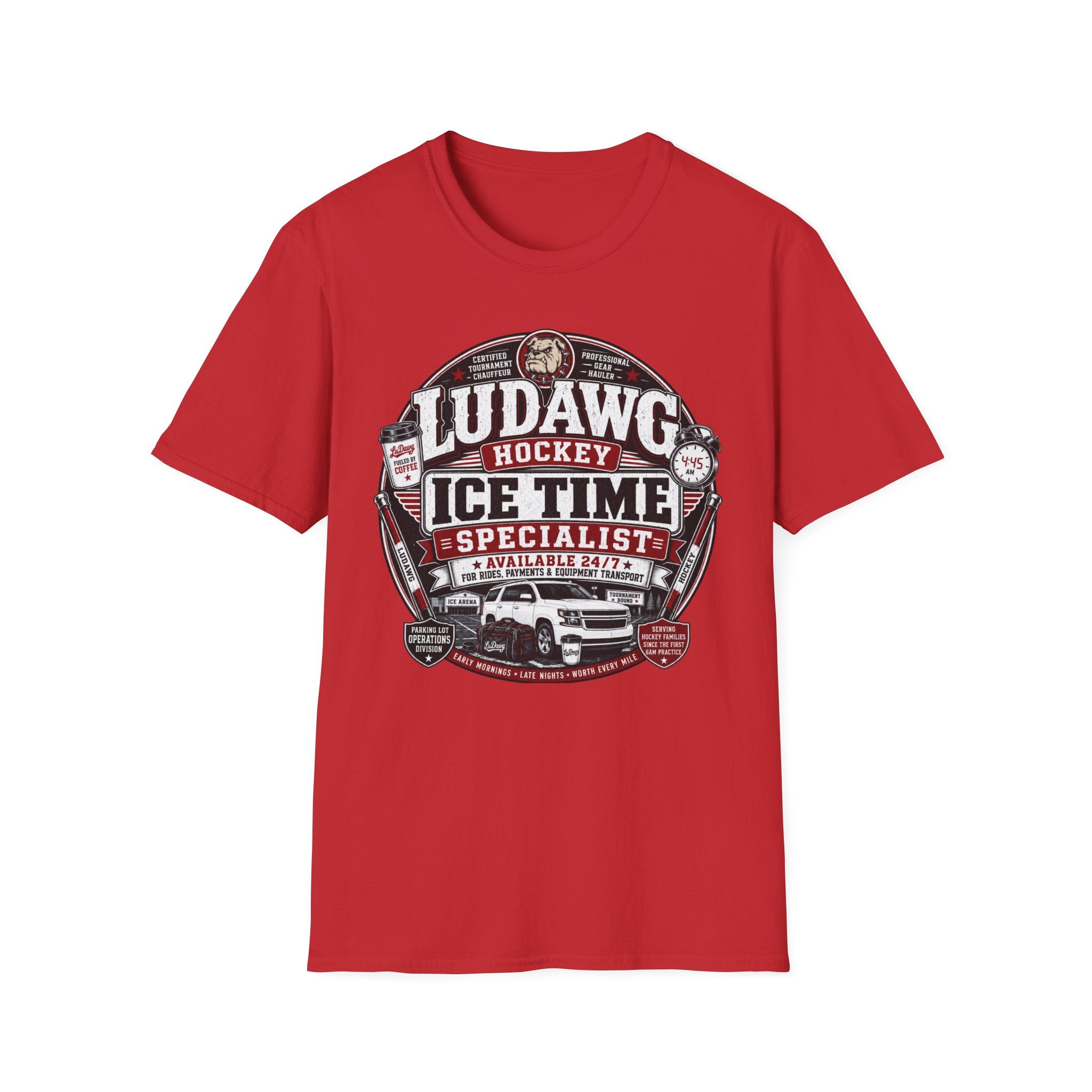 "LDH Ice Time Specialist" SUV T-shirt