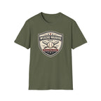 Baseball Weekend Warrior Powered by Coffee Shield  T-shirt