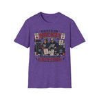 "Raised On Hockey Surviving On Coffee" T-shirt