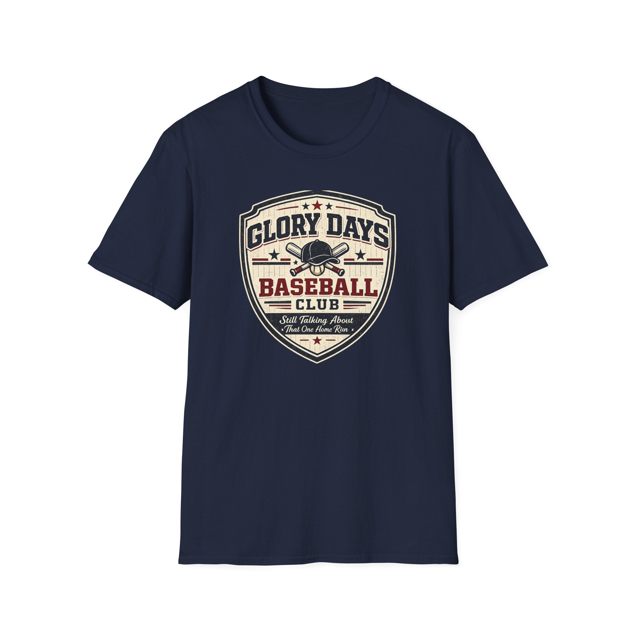 "Glory Days Baseball Club" T-shirt - Shield Design