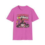 Weekends Are for Softball & Survival T-shirt