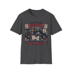 "Raised On Hockey Surviving On Coffee" T-shirt