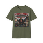 "Undefeated In Locker Room Arguments" Hockey T-Shirt - Male