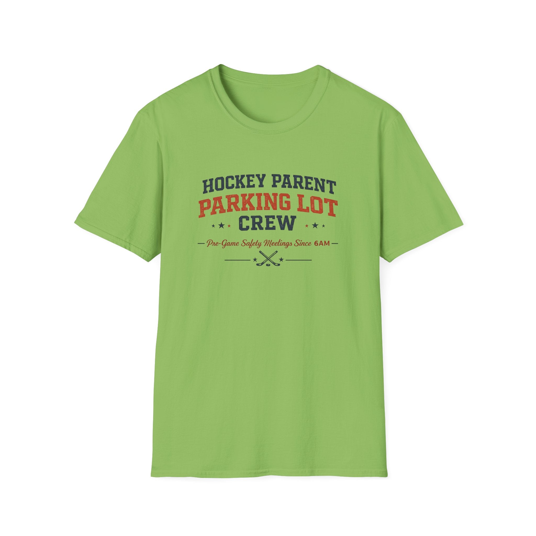 Hockey Parent Parking Lot Crew T-shirt