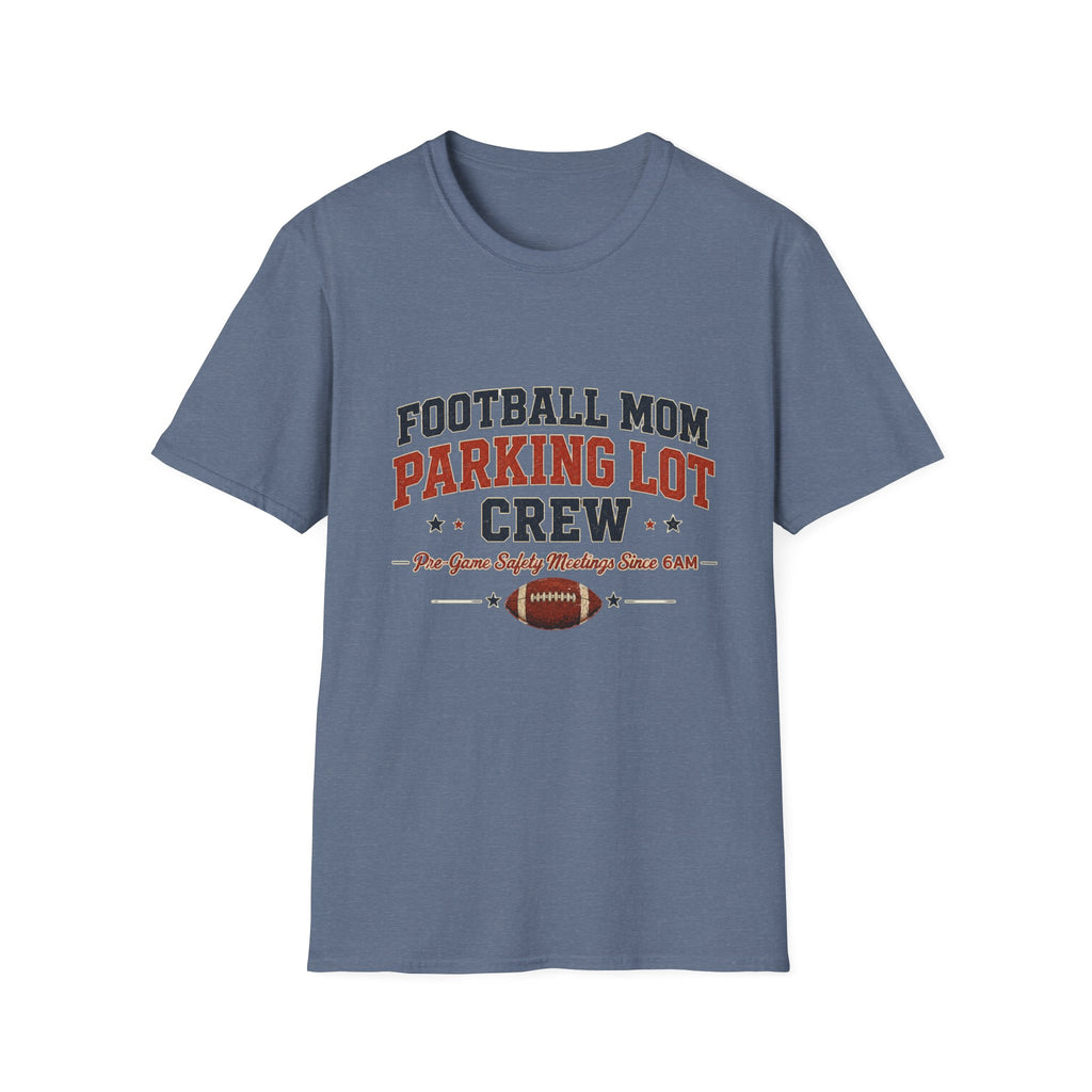 Football Mom Parking Lot Crew T-shirt