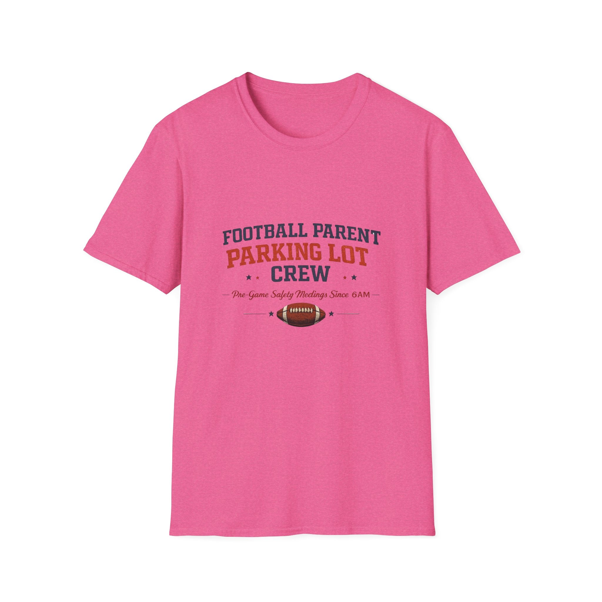 Football Parent Parking Lot Crew T-shirt