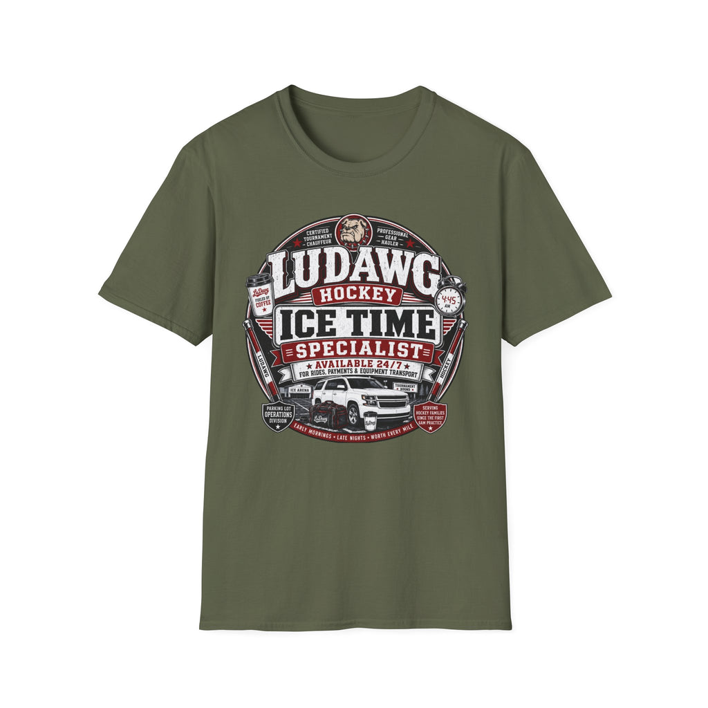"LDH Ice Time Specialist" SUV T-shirt