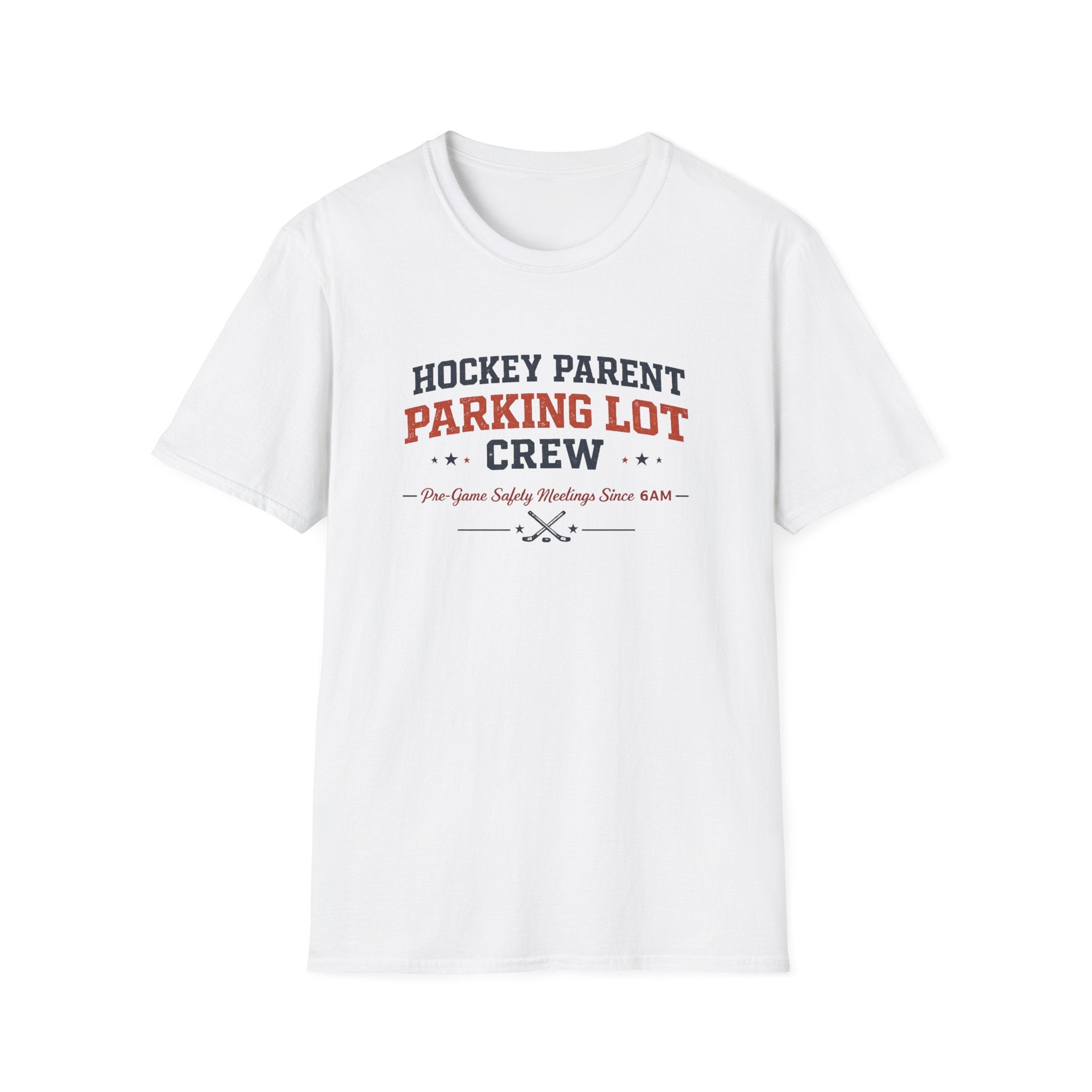 Hockey Parent Parking Lot Crew T-shirt