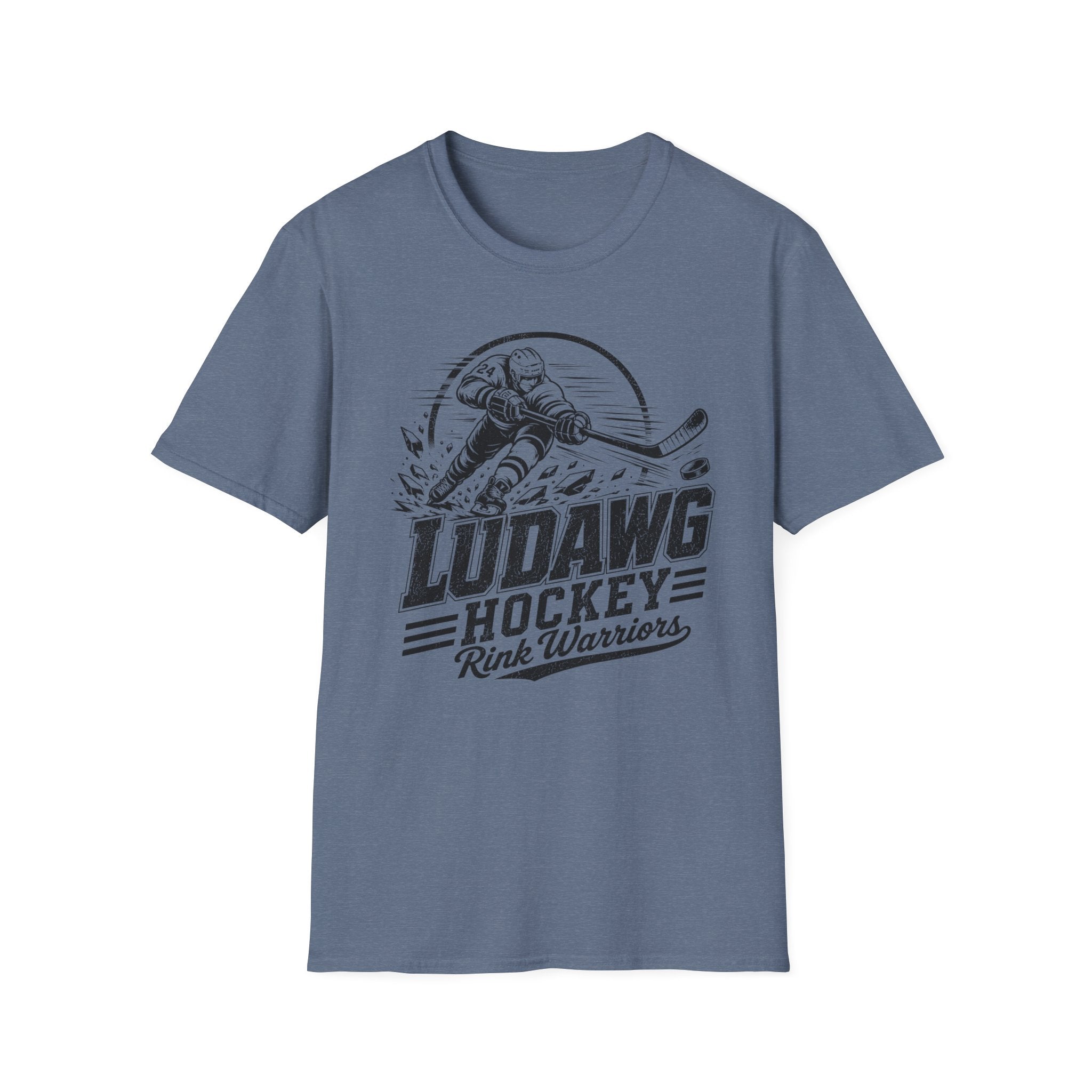 "LuDawg Hockey Rink Warriors" T-shirt