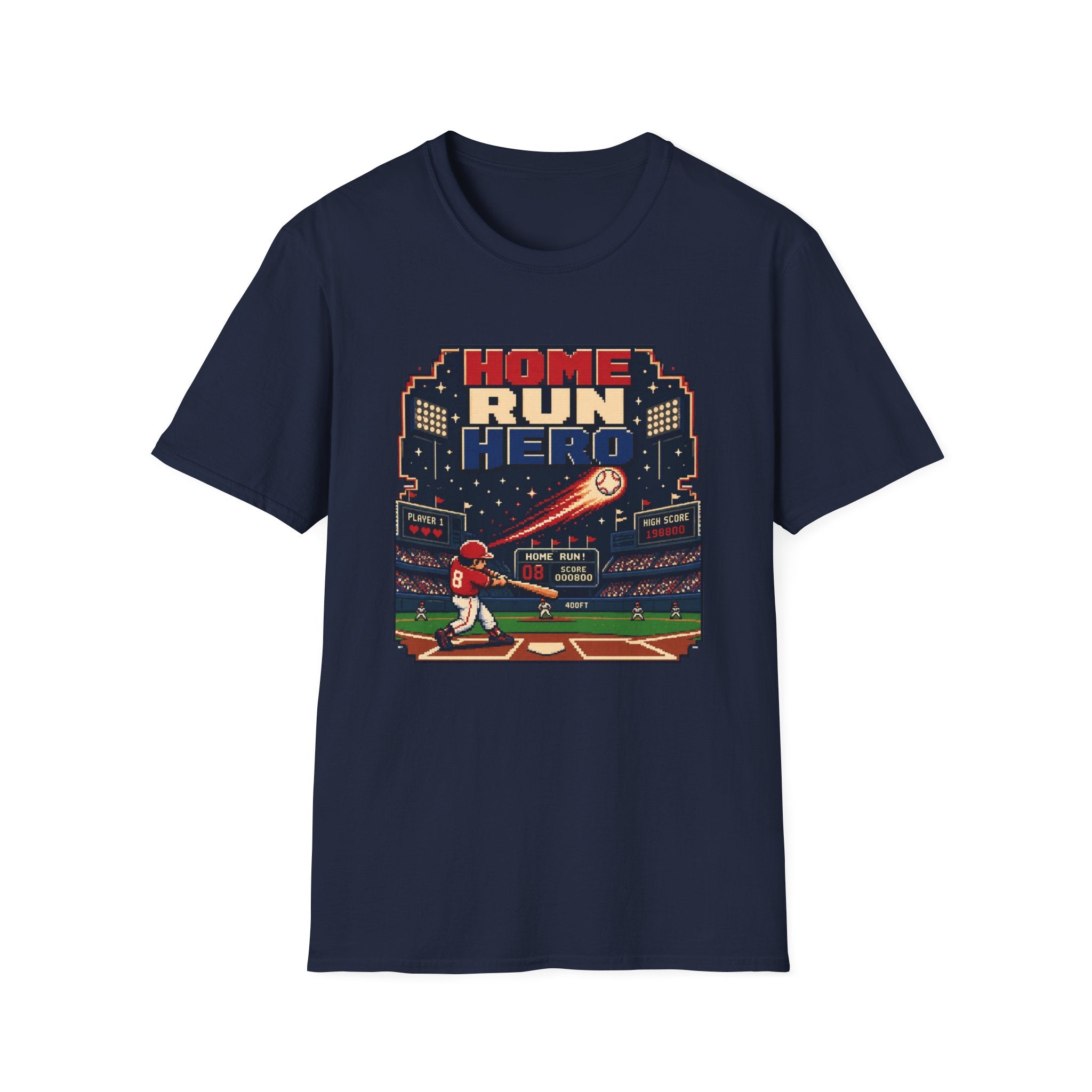 8-bit Home Run Hero T-shirt