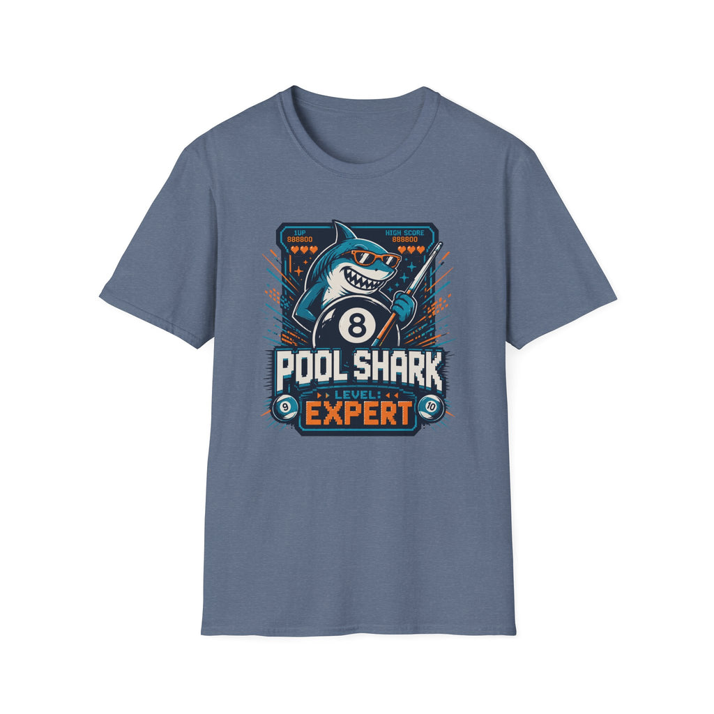Pool Shark Expert 8-Bit Arcade T-Shirt
