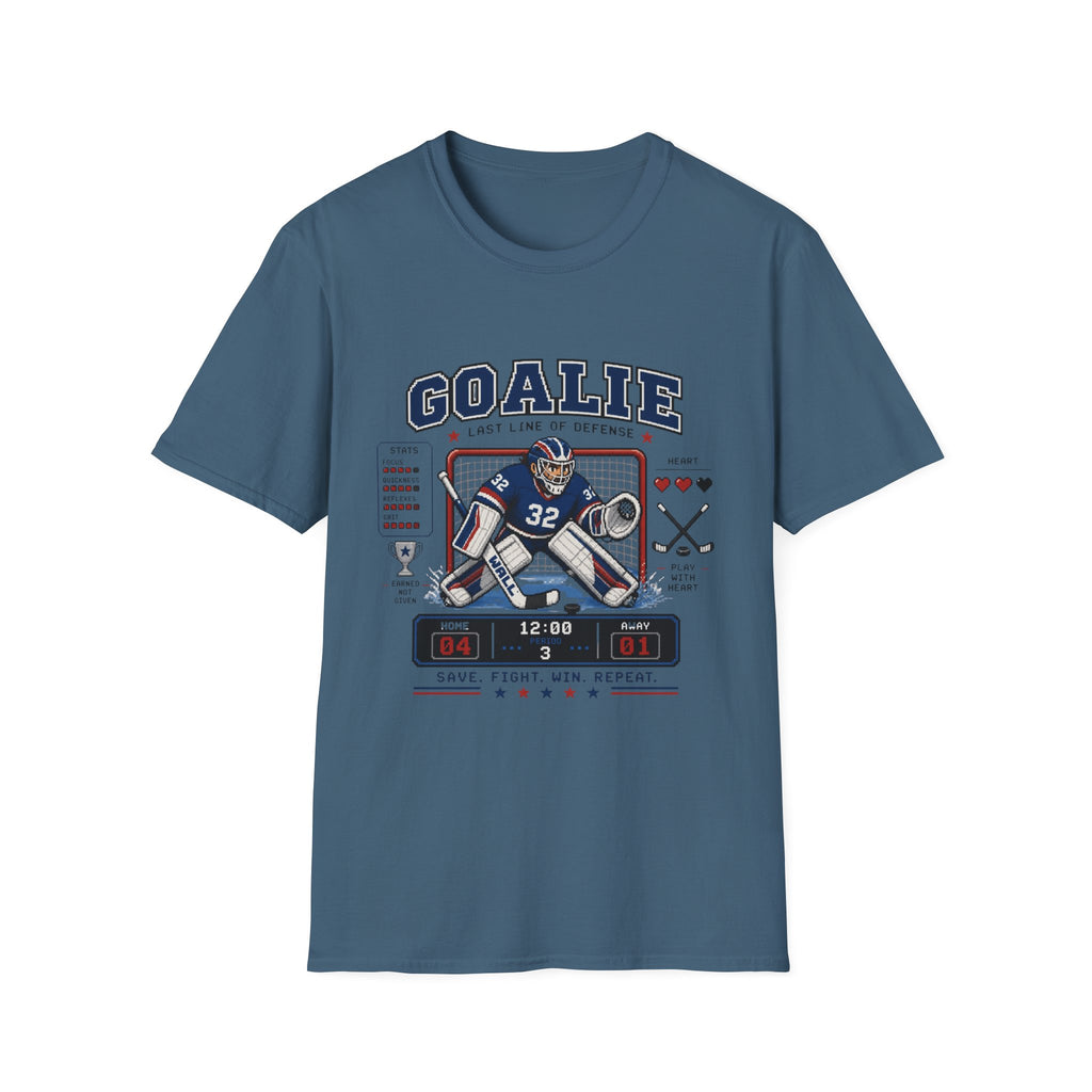 8-bit Boy Goalie T-shirt