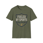 Fueled By Sports & Bad Decisions Shield T-Shirt