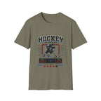8-bit Boy Hockey Player T-Shirt