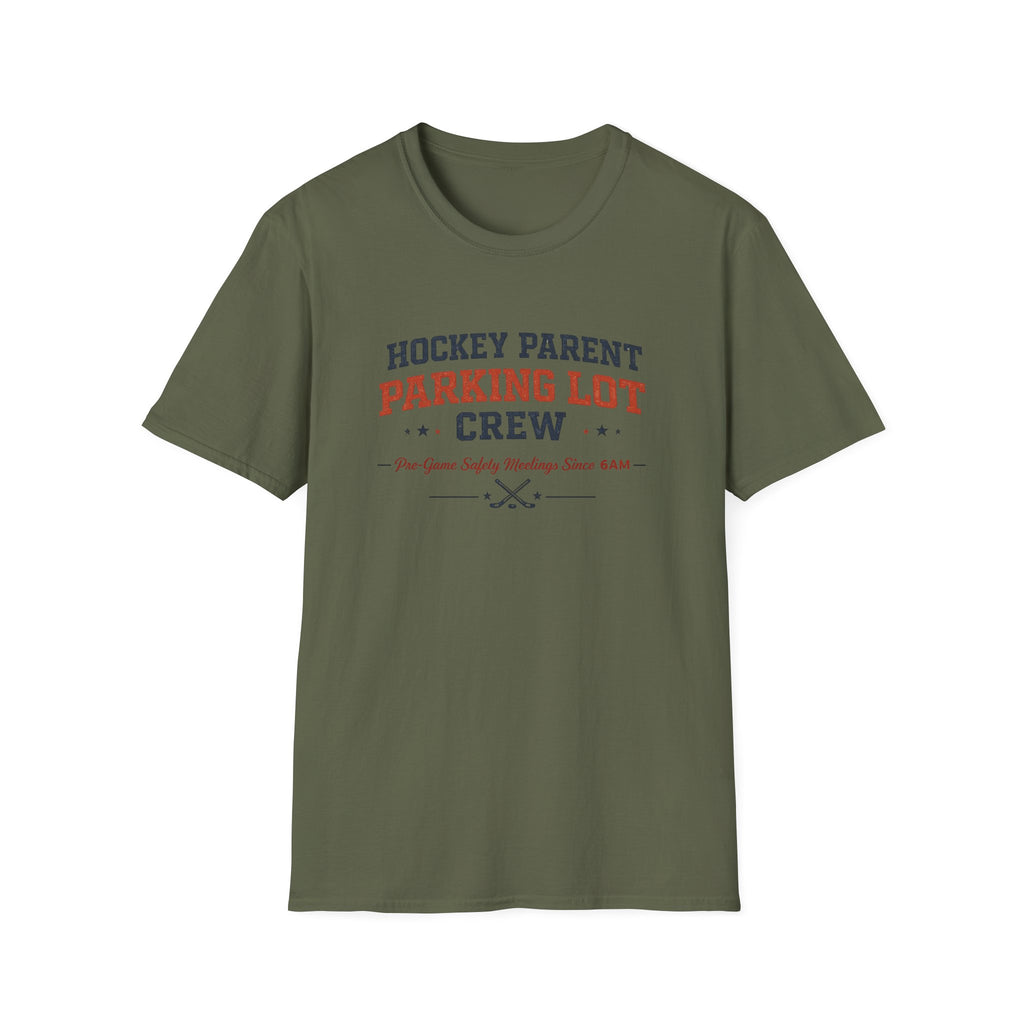 Hockey Parent Parking Lot Crew T-shirt