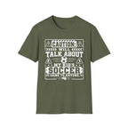 Caution I Will Talk About My Kid's Soccer Game To Anyone T-Shirt - Boy