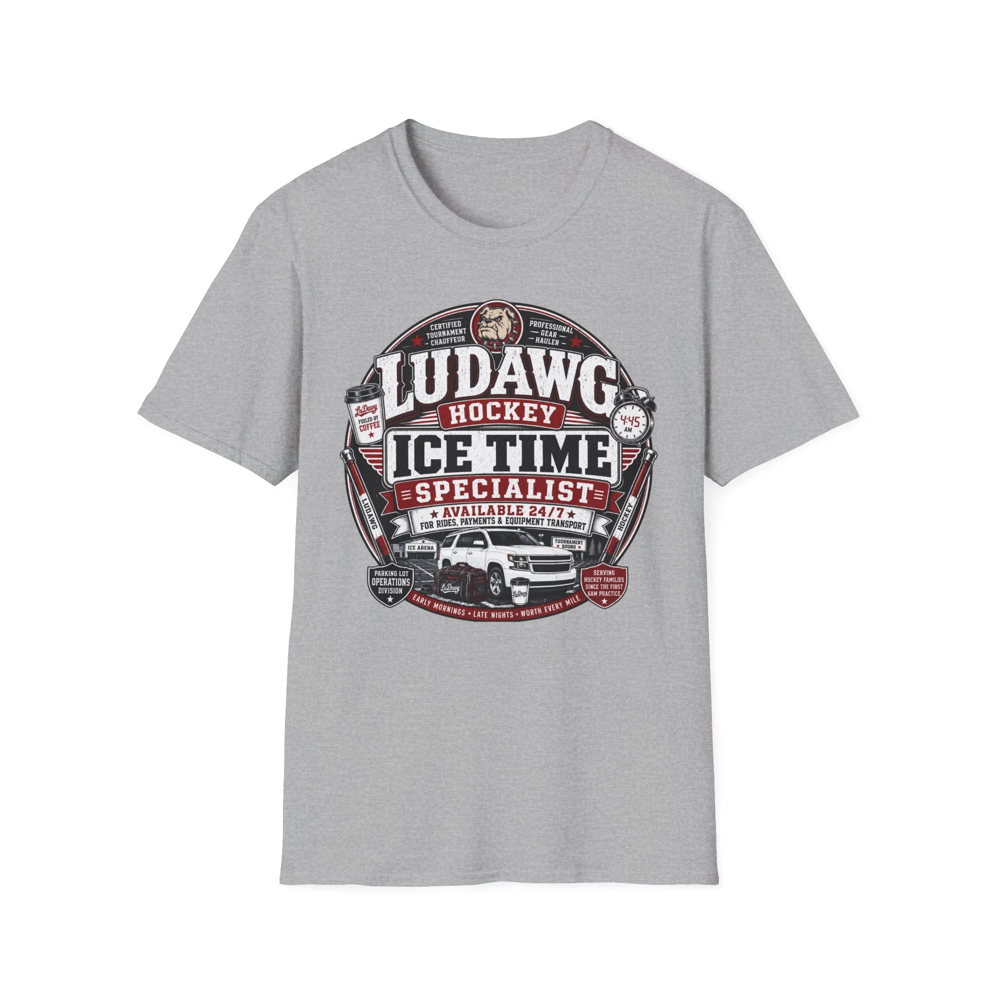 "LDH Ice Time Specialist" SUV T-shirt