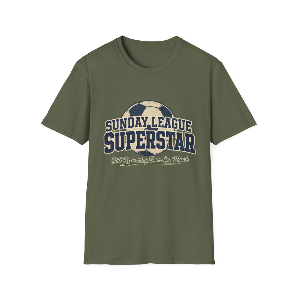 Sunday League Soccer Superstar T-Shirt