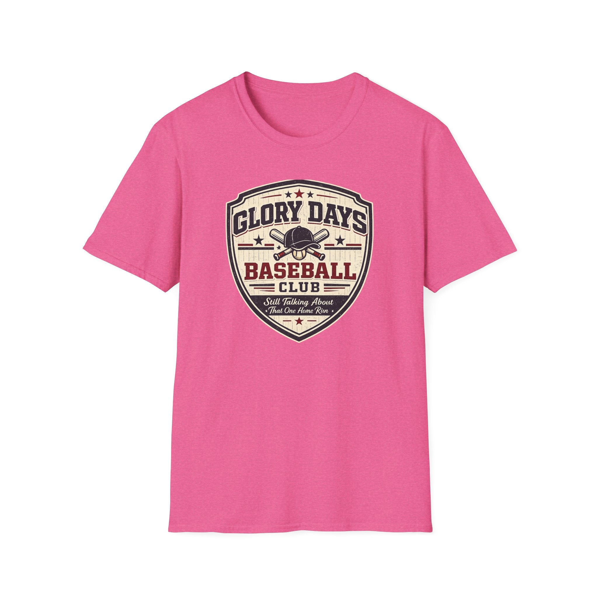 "Glory Days Baseball Club" T-shirt - Shield Design