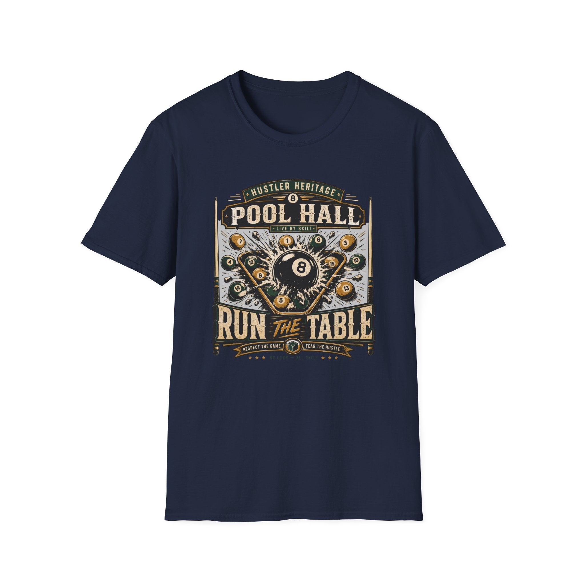 Pool Hall "Run The Table" T-Shirt