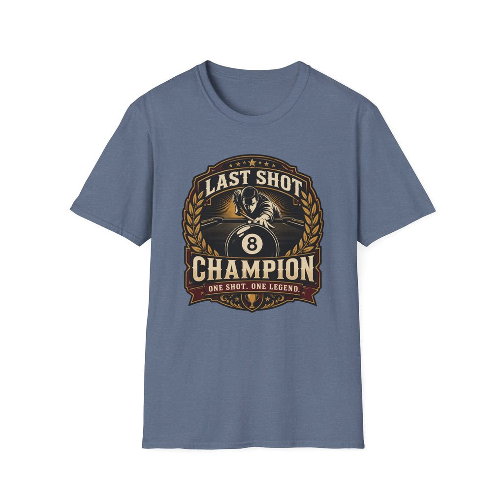 "Last Shot Champion" Billiards T-Shirt