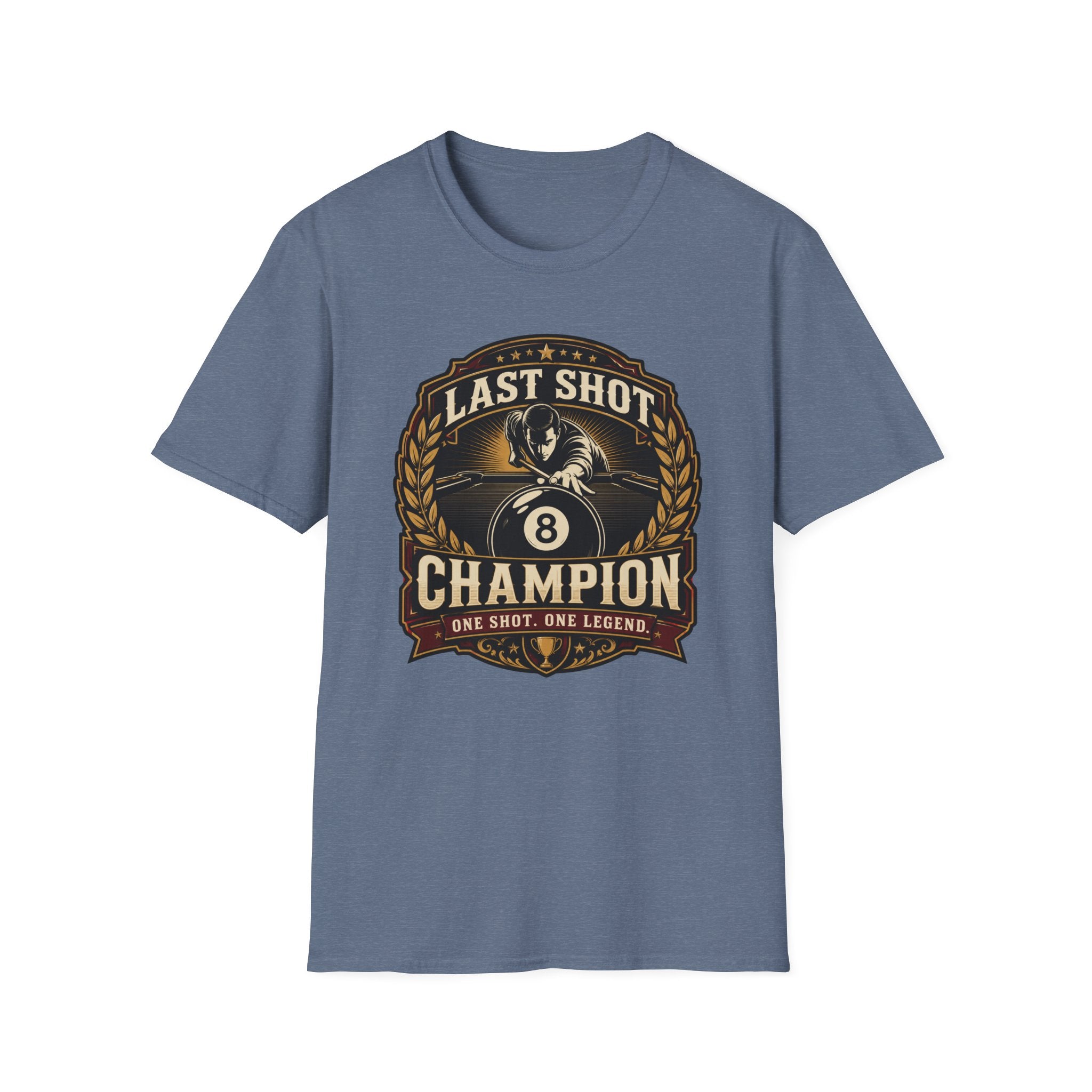 "Last Shot Champion" Billiards T-Shirt