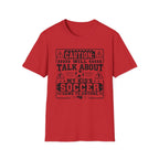 Caution I Will Talk About My Kid's Soccer Game To Anyone T-Shirt - Boy