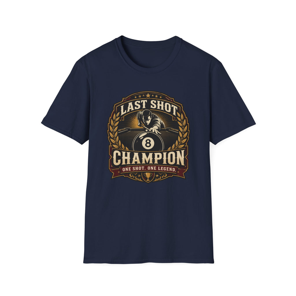 "Last Shot Champion" Billiards T-Shirt