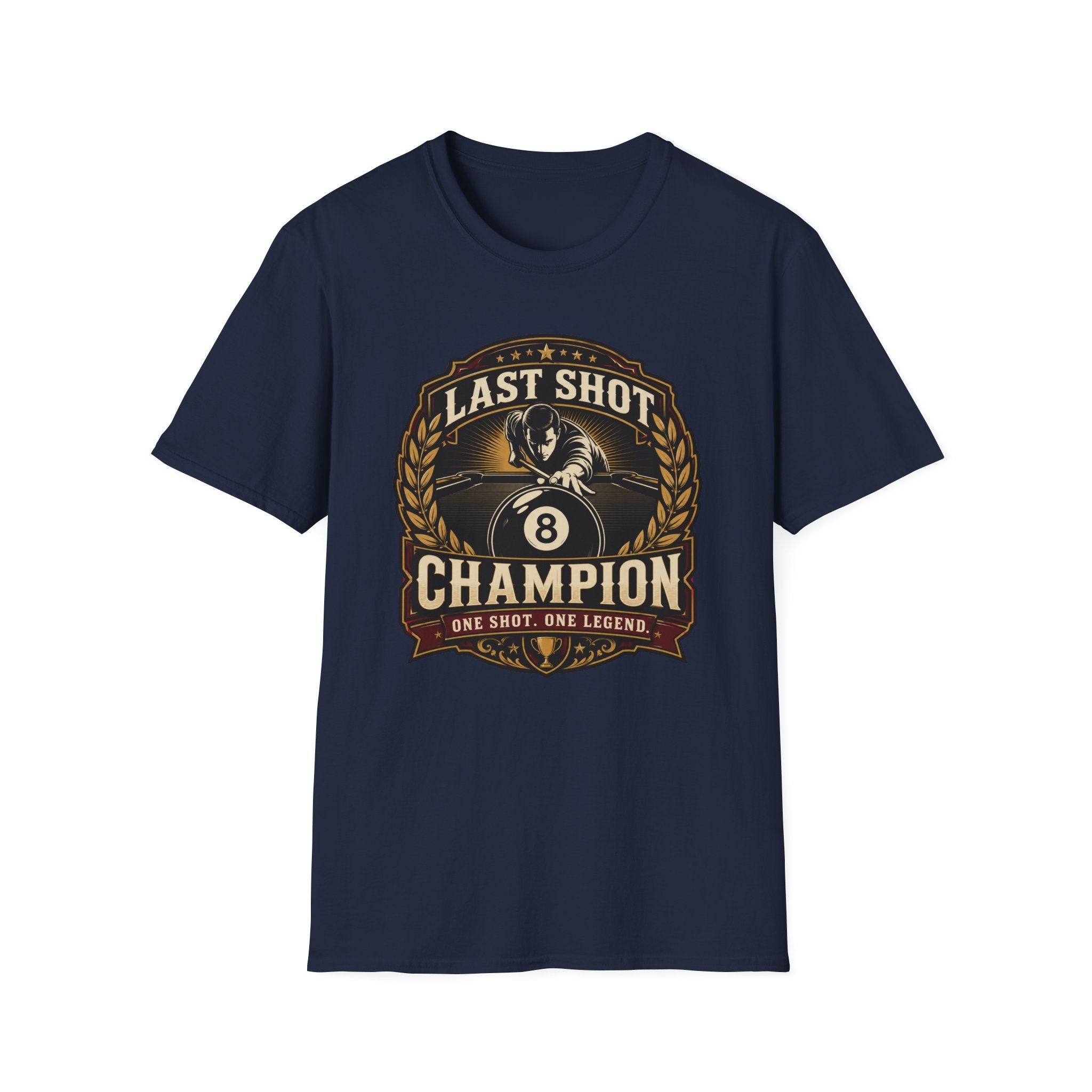 "Last Shot Champion" Billiards T-Shirt