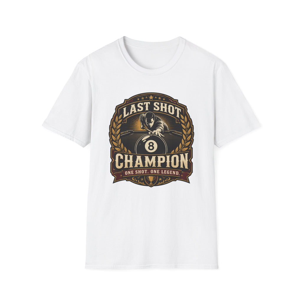"Last Shot Champion" Billiards T-Shirt
