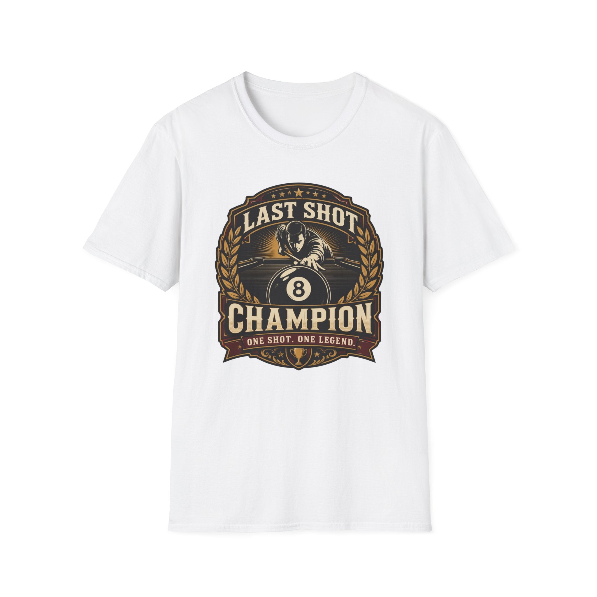 "Last Shot Champion" Billiards T-Shirt