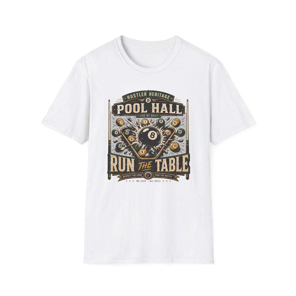 Pool Hall "Run The Table" T-Shirt