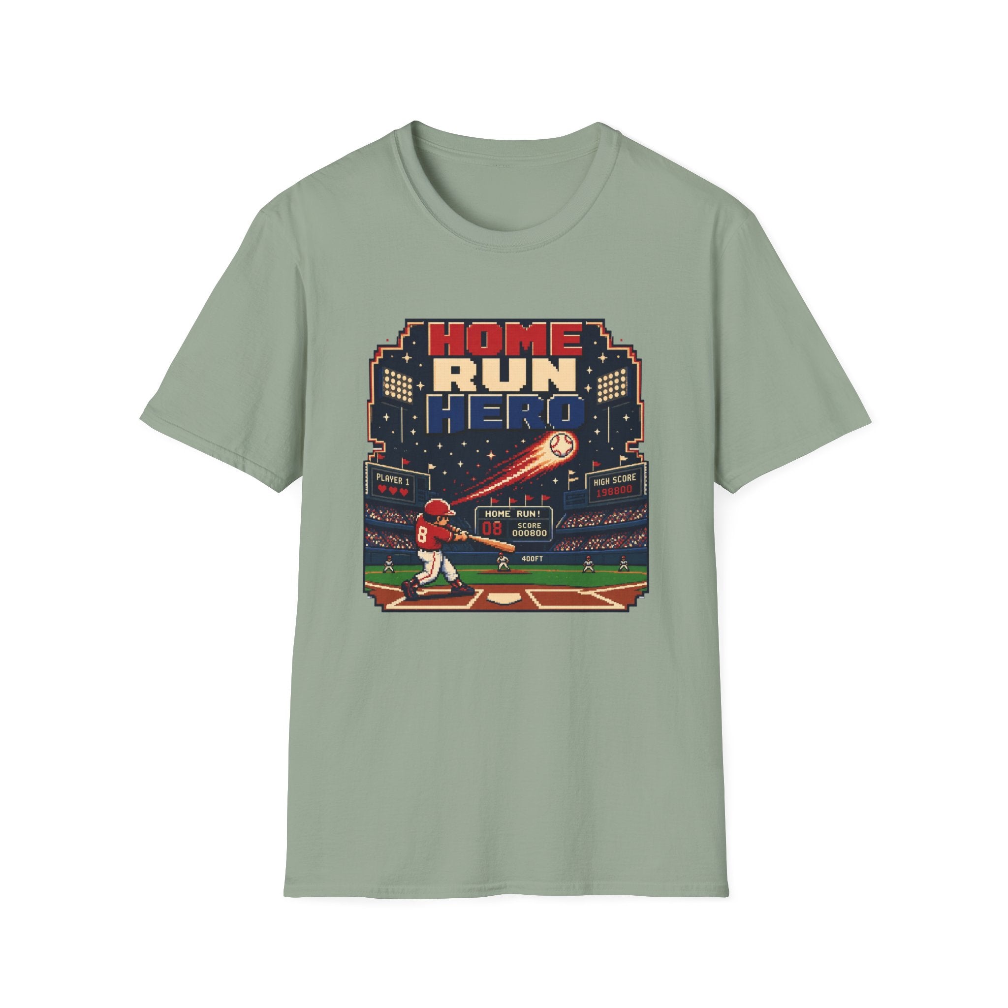 8-bit Home Run Hero T-shirt