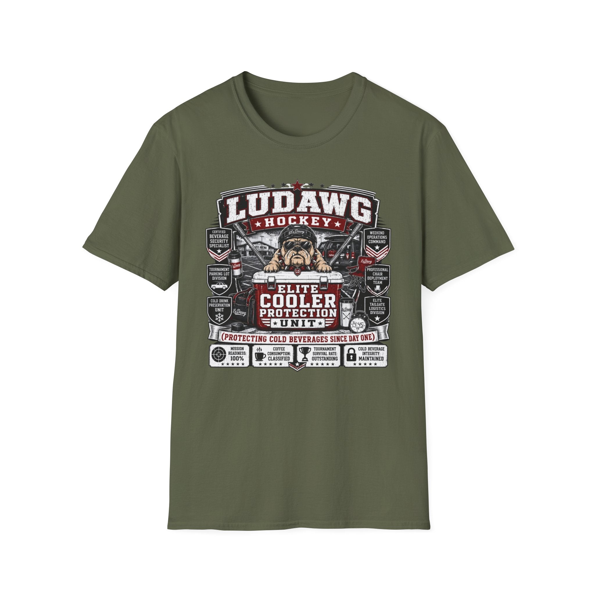 "LDH Elite Cooler Protections Unit" T-shirt