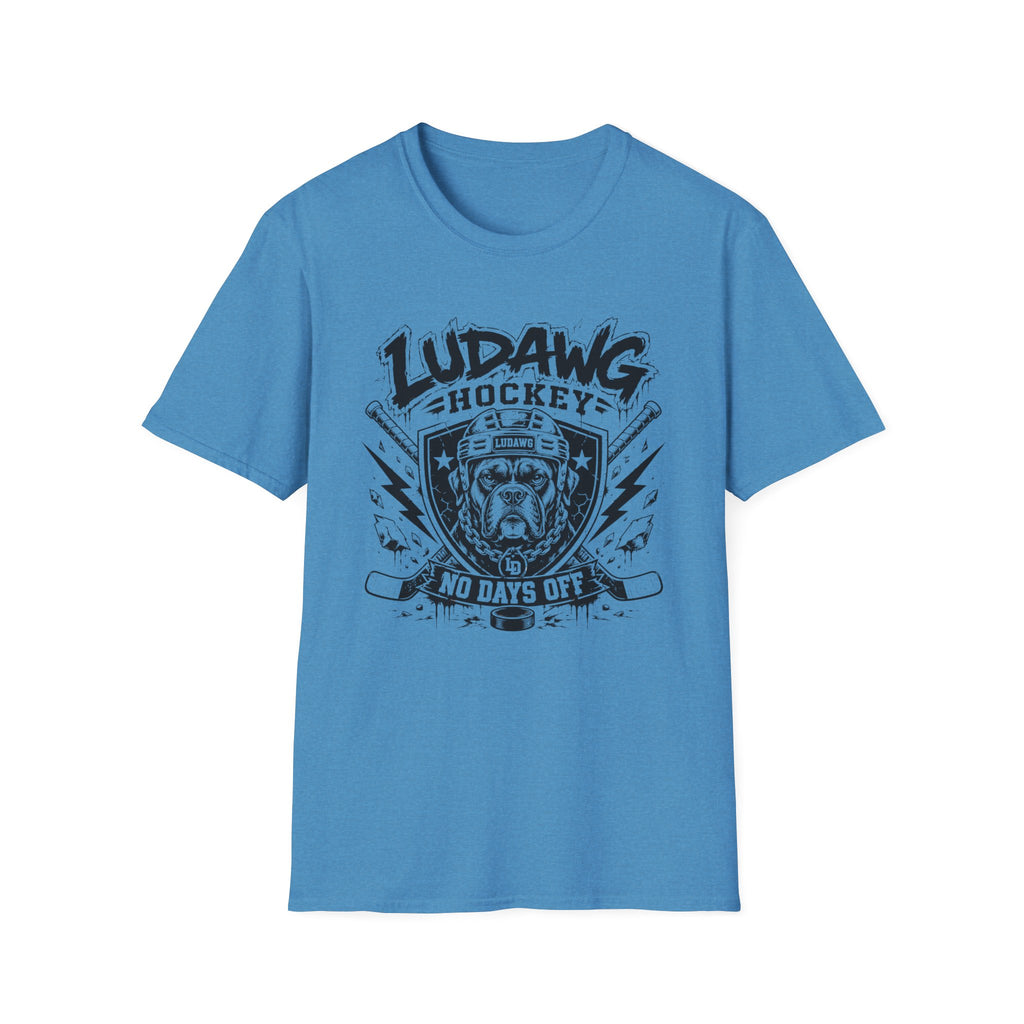 LuDawg Hockey "No Days Off" T-shirt