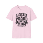 "Loud Proud Hockey Mom" T-shirt - Black & White