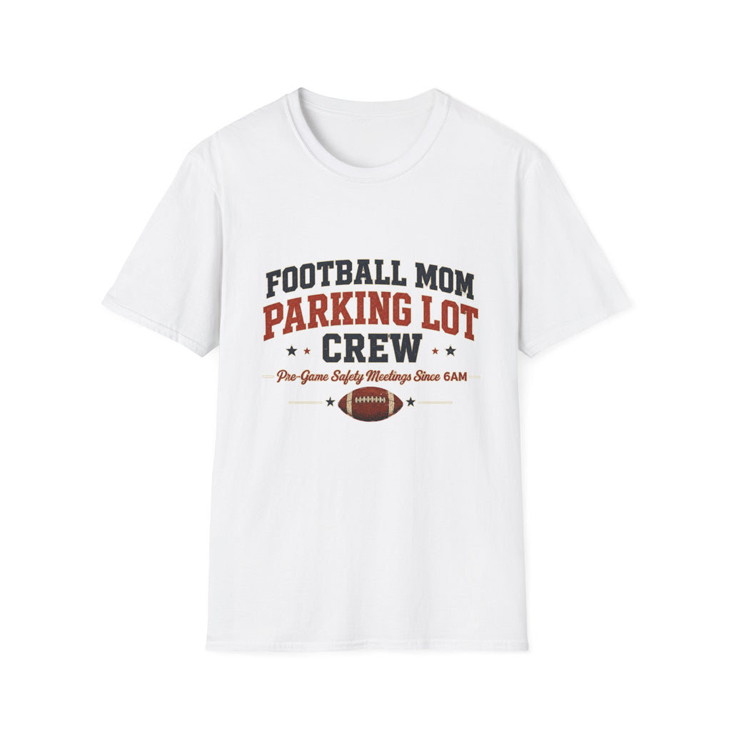 Football Mom Parking Lot Crew T-shirt