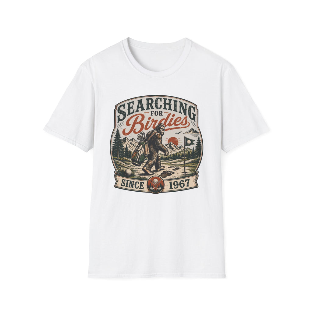 Bigfoot Searching for Birdies T-Shirt