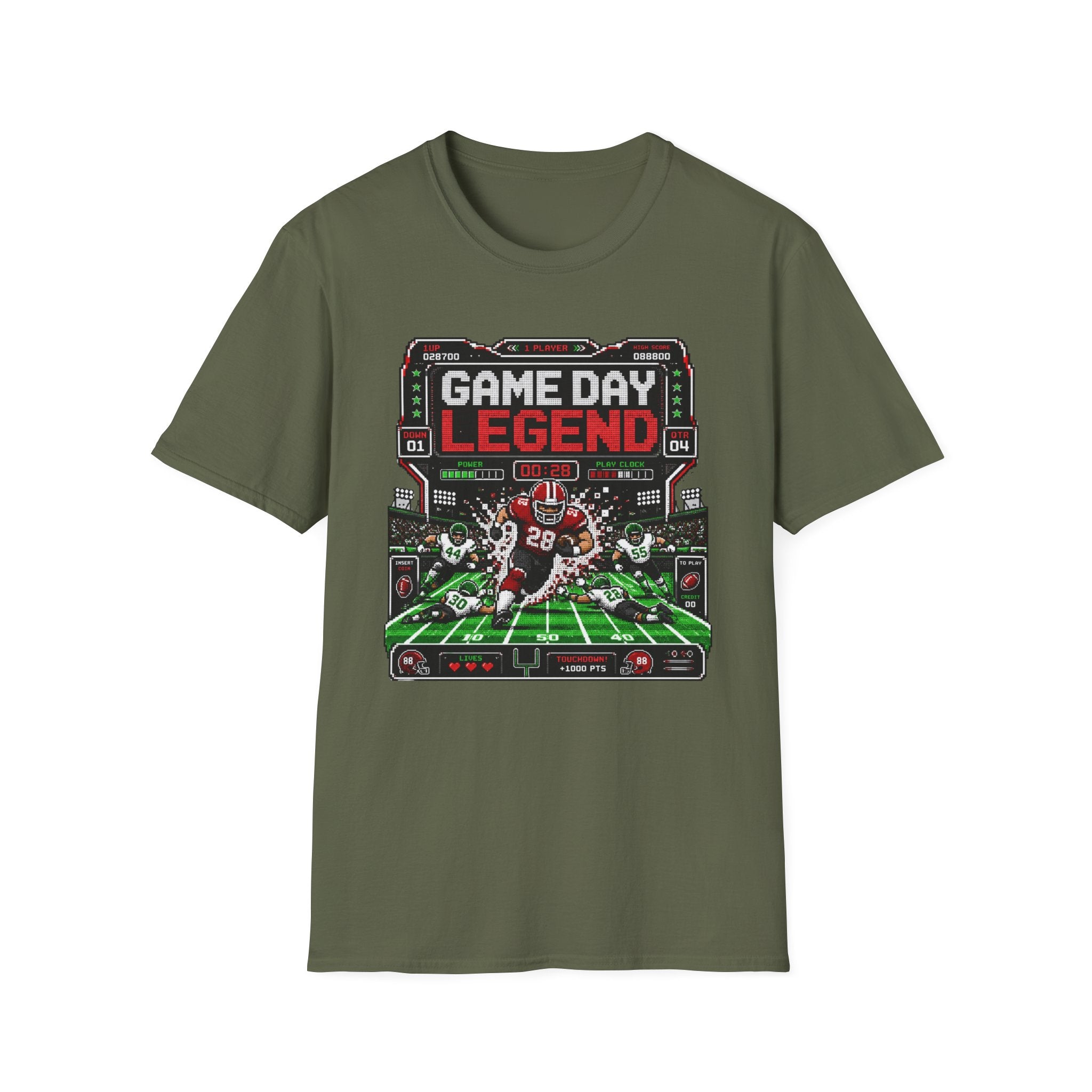 8-bit Game Day Legend T-shirt
