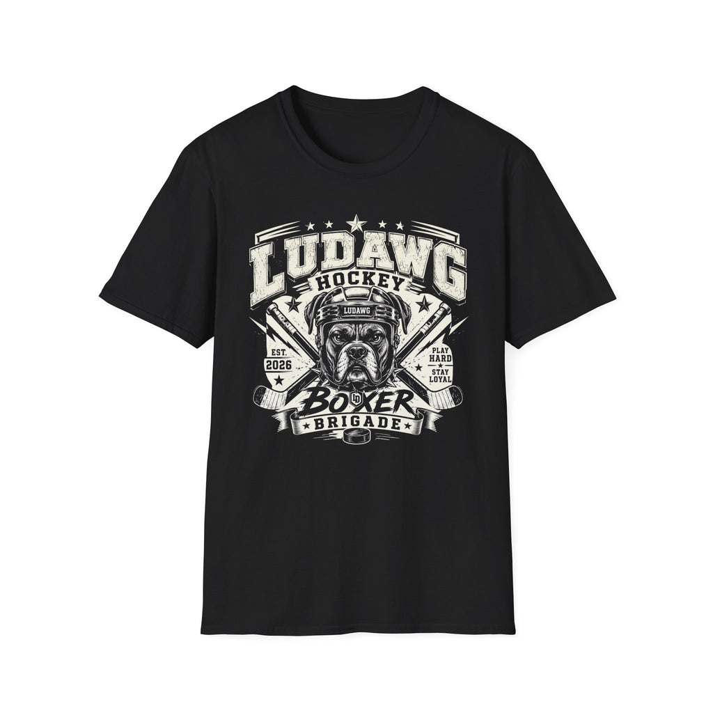 LuDawg Hockey Boxer Brigade T-Shirt