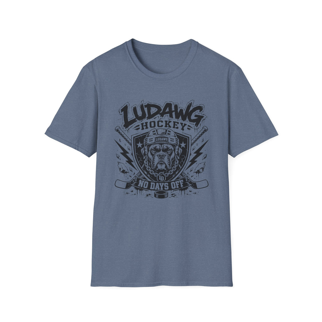 LuDawg Hockey "No Days Off" T-shirt