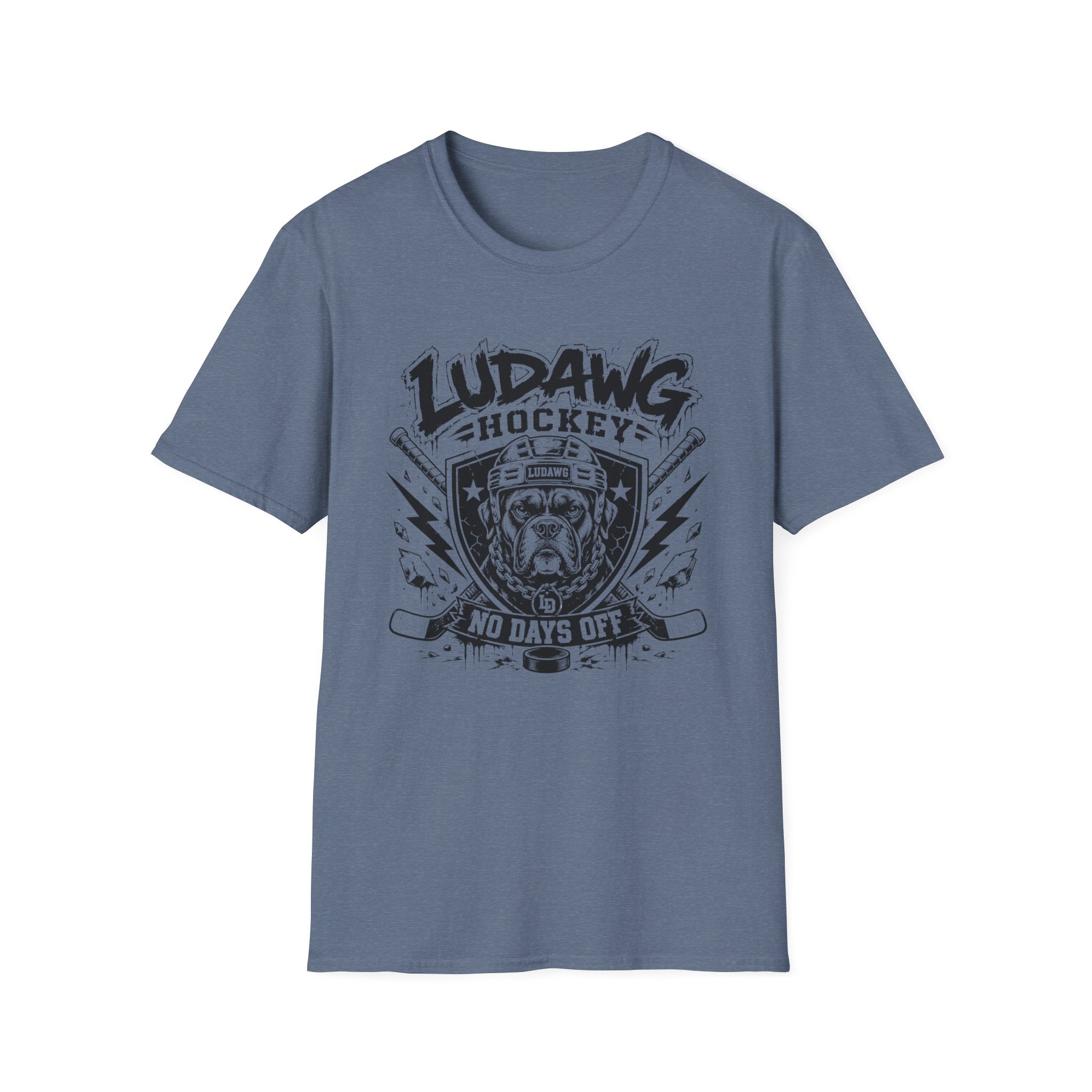 LuDawg Hockey "No Days Off" T-shirt