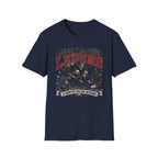 Beer League Two Minutes for Bad Decisions Hockey Skelton T-shirt