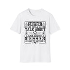 Caution I Will Talk About My Kid's Soccer Game To Anyone T-Shirt - Boy