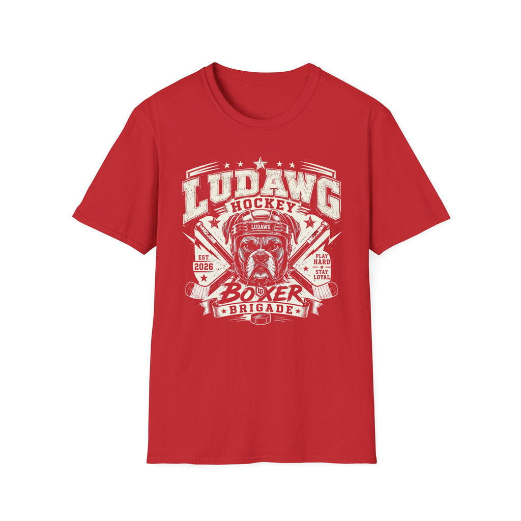 LuDawg Hockey Boxer Brigade T-Shirt