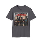 Work Tomorrow Game Tonight Hockey T-shirt - Male