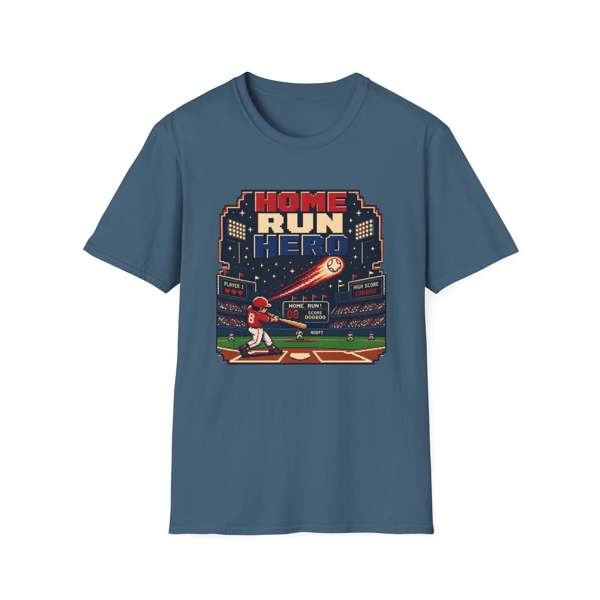 8-bit Home Run Hero T-shirt